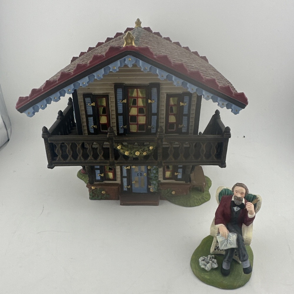 Dept 56 Dickens Village Gad's Hill Chalet 56.58488 Lighted 2010